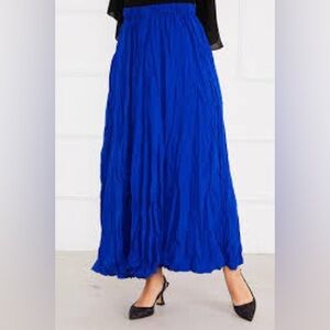 Coupe collection large Chic Royal Blue Maxi Skirt